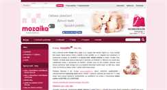 Desktop Screenshot of e-mozaika.cz